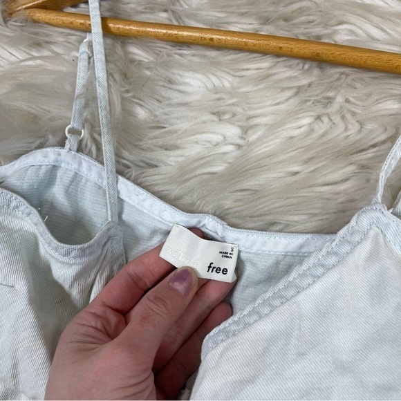 Wilfred Free Aritzia Chambray Pearl Button‎ Up Dress - Picture 9 of 10